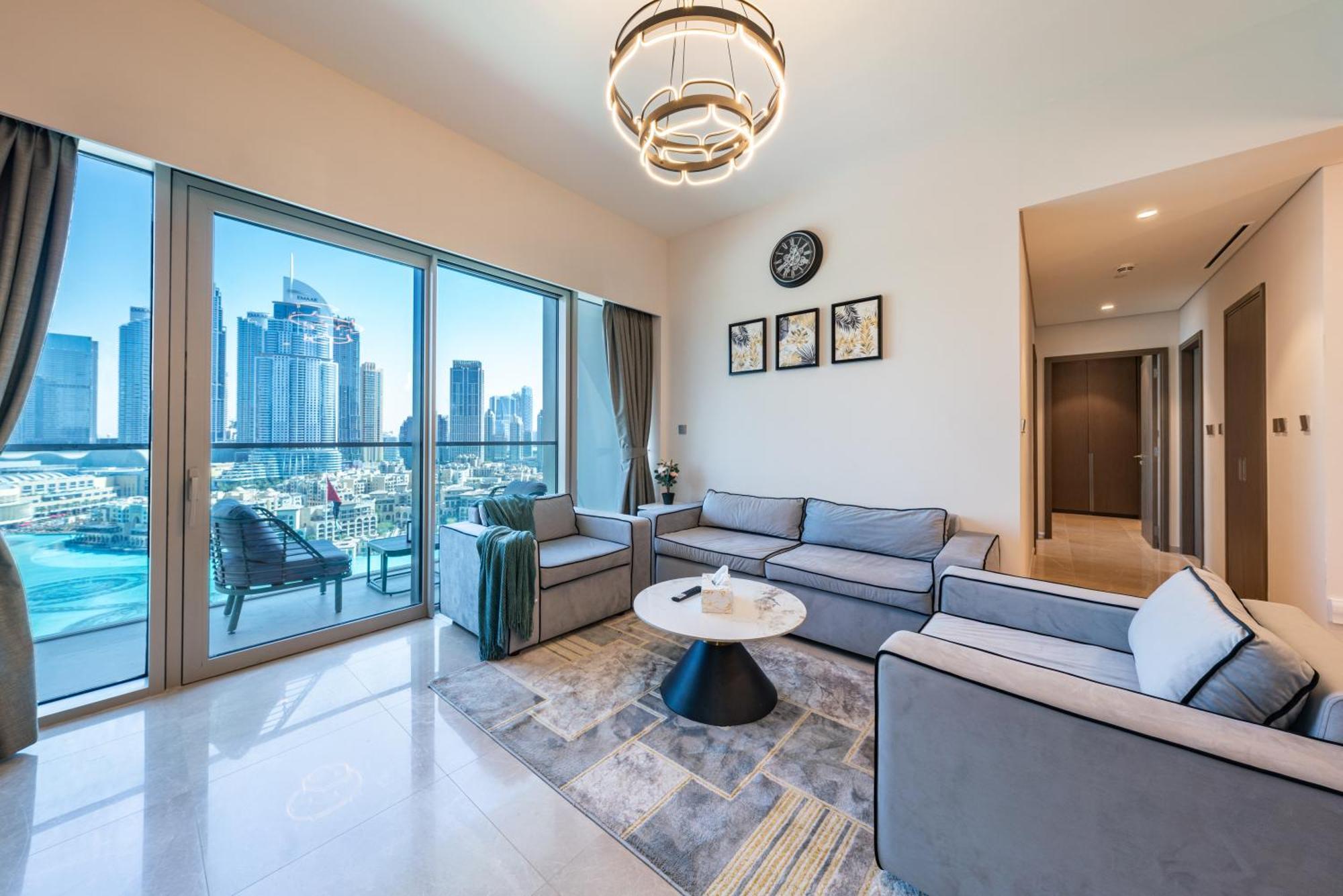 Apartment Skyline Majesty - Luxury Living With Full Burj Khalifa & Fountain Views - 1703 *